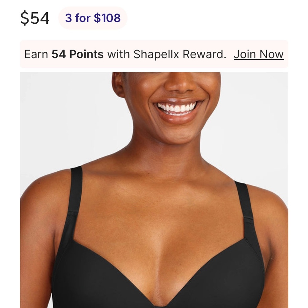 SHAPELLX underwire push-up bra